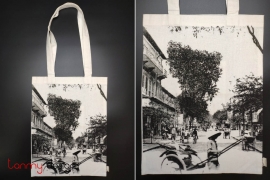 Tote bag printed with Dong Khoi street